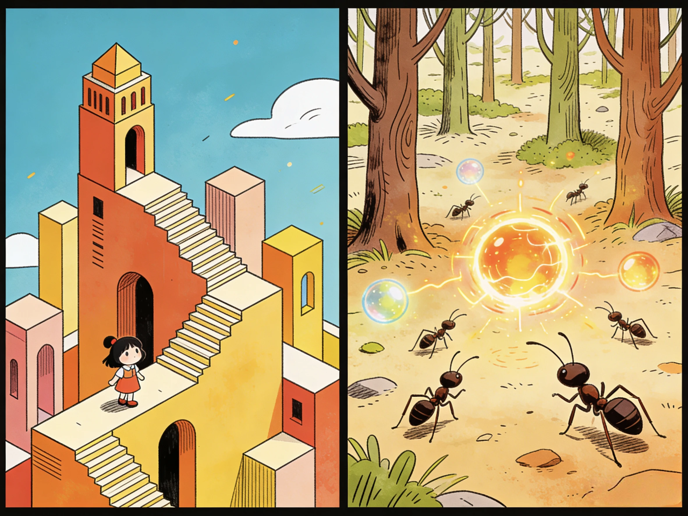 我给女儿玩《纪念碑谷》，却不让她玩蚂蚁森林：一位母亲的终极游戏攻略